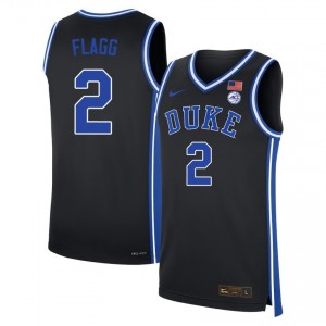 #2 Cooper Flagg Duke University Black Men Jerseys NCAA College Basketball 334492-213