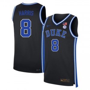 #8 Darren Harris Duke Black Men's Jersey Limited College Basketball 873260-920